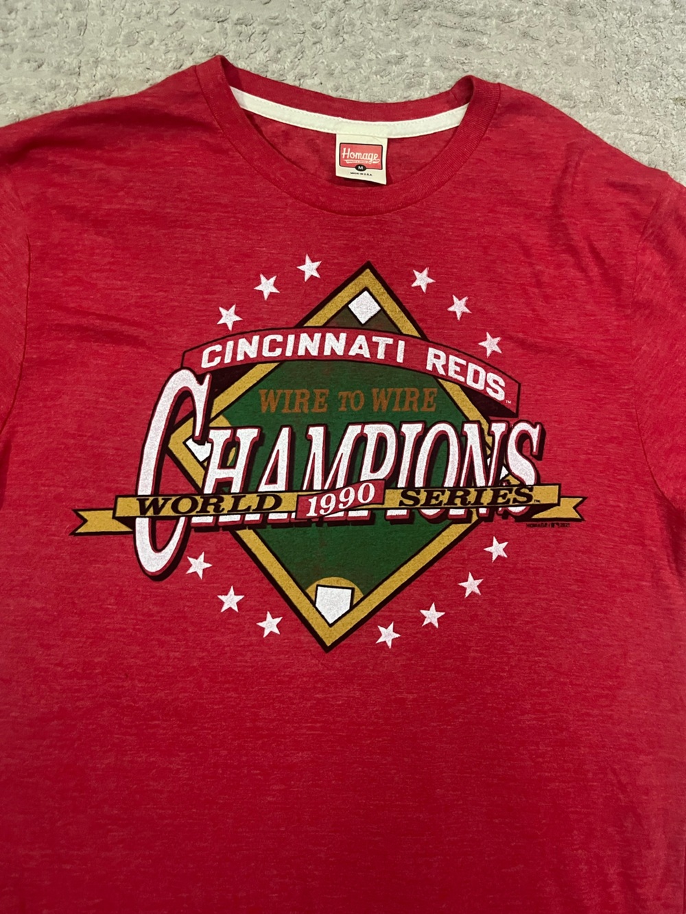 Homage Cincinnati Reds Tee